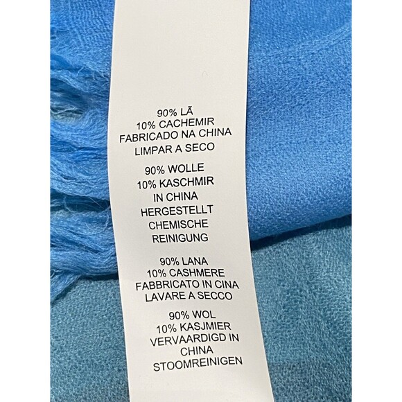 NWT Coach Scarf F29925 Lightweight VRT Ombre Signature C Wrap Pink 68 × 24" READ - Picture 11 of 13